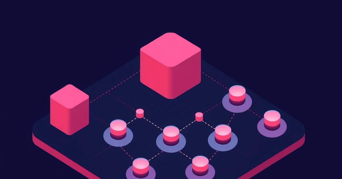 Isometric vector illustration showing monitoring tools for AI output analysis in production environment
